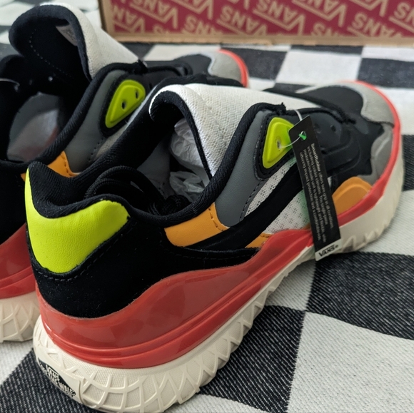 Vans City TRL Multi Black White Women 7 VNOA4BTJ6AD Smart Rubber 2019 - Picture 3 of 10